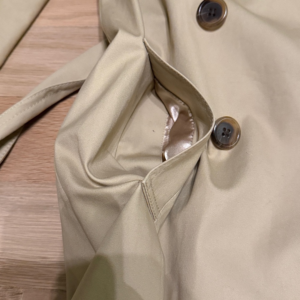 J. Crew Collection Trench Coat - Picture 6 of 7